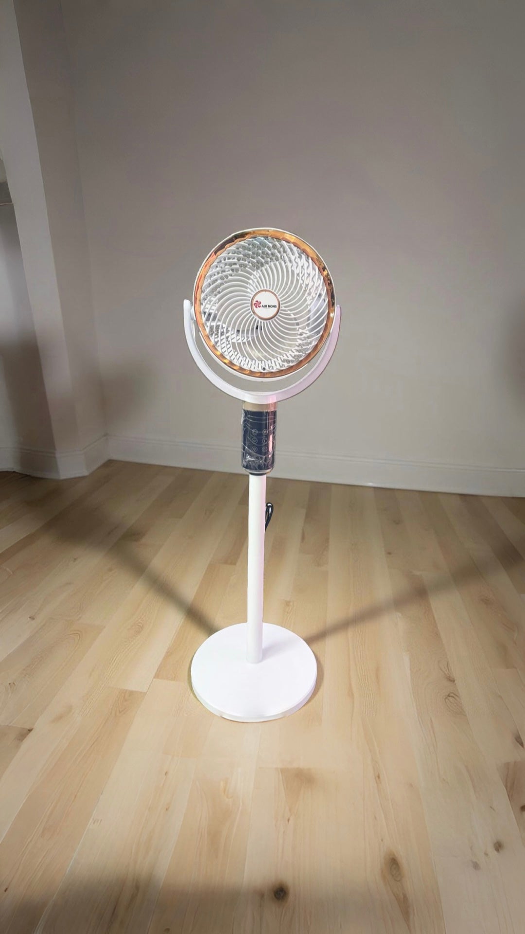 Ventilador de pedestal digital