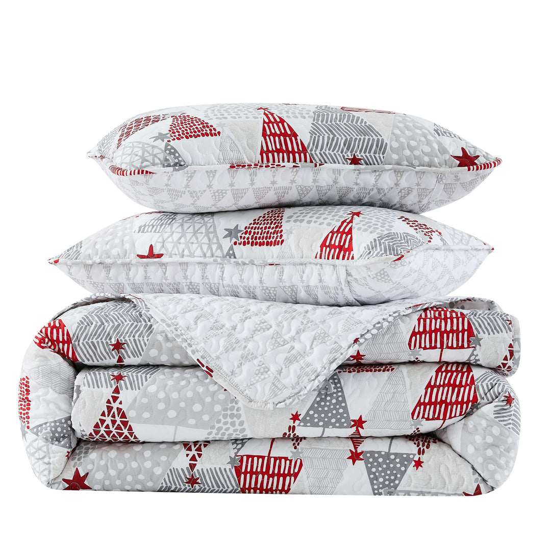Set de edredón reversible Christmas